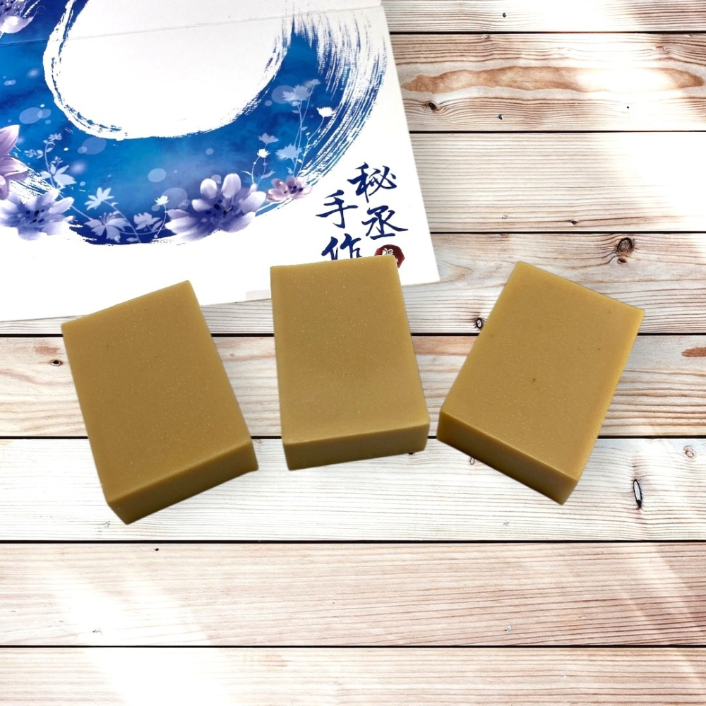 草本植物皂-薑黃皂-秘丞手作工坊-手工皂-桃園金牌好禮-細節圖5