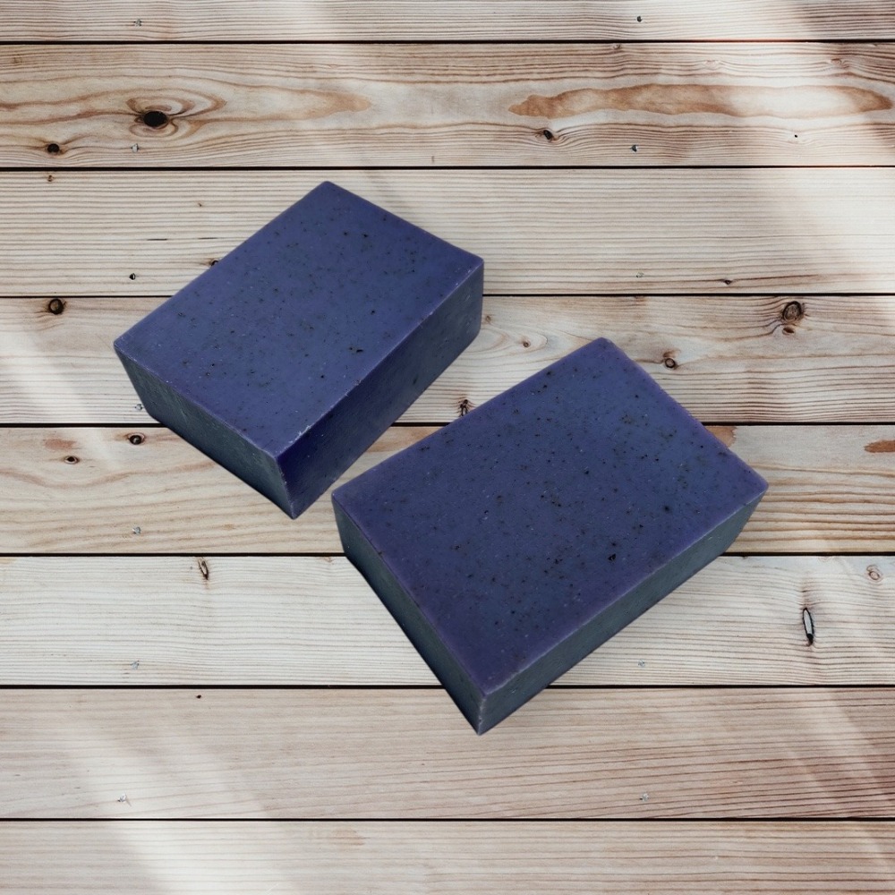 草本植物皂-青黛紫草皂-秘丞手作工坊-手工皂-桃園金牌好禮-細節圖2