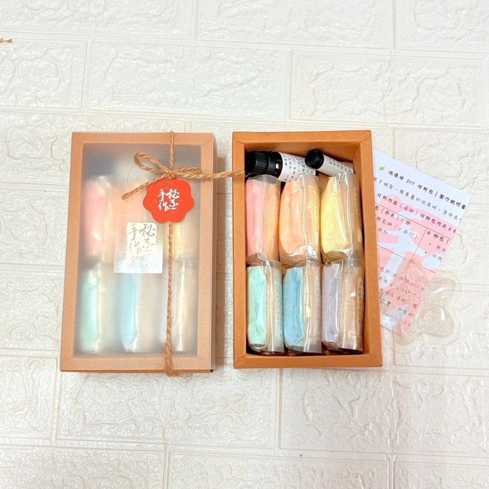泡澡球 DIY 材料包｜六色香氛泡泡球｜親子手作｜附桐花模具｜泡澡泡腳皆適用-細節圖2