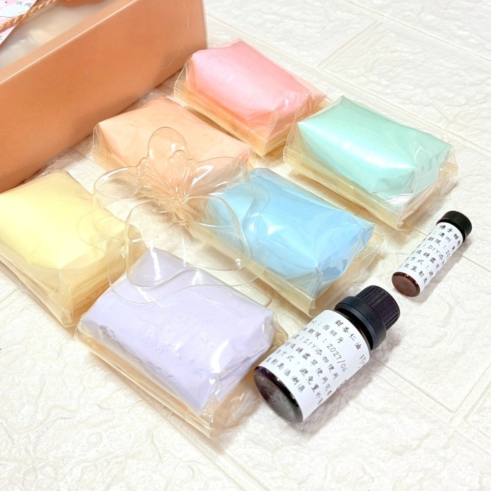 泡澡球 DIY 材料包｜六色香氛泡泡球｜親子手作｜附桐花模具｜泡澡泡腳皆適用-細節圖3