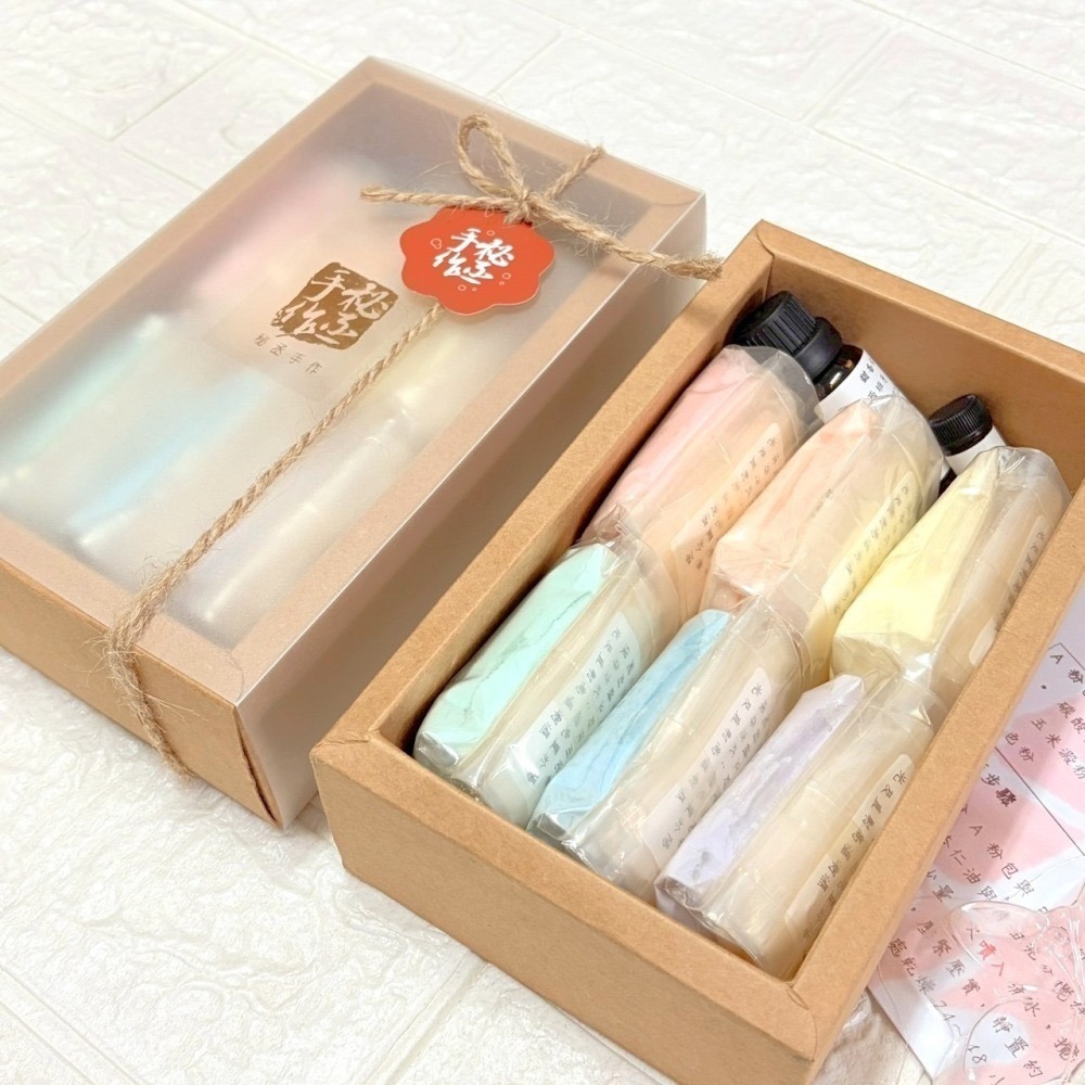 泡澡球 DIY 材料包｜六色香氛泡泡球｜親子手作｜附桐花模具｜泡澡泡腳皆適用-細節圖4