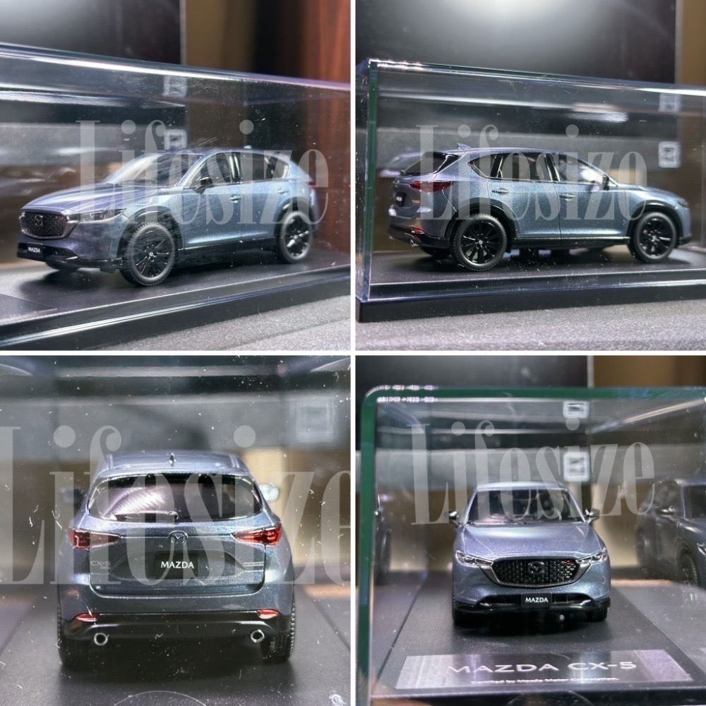 Mazda CX-5 1/43 原廠 模型車 運動版 (2024 25T GT Sport ）-規格圖11