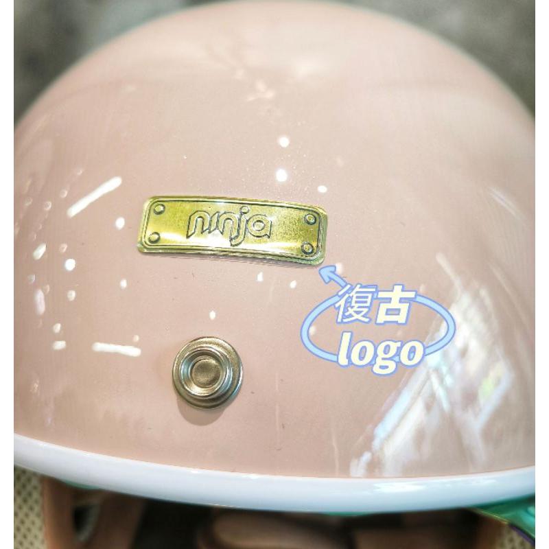 ❣️免運🔥現貨🌟Ninja 漾蜜新款 內墨鏡復古帽 贈送泡泡鏡片  雙鏡片 內襯可拆洗 升級親膚內襯 3/4罩 禦寒-細節圖9