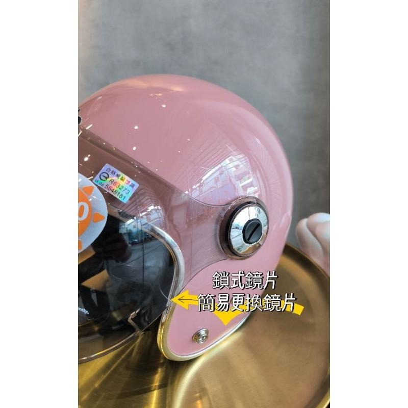 ❣️免運🔥現貨⭐ninja 華泰 w鏡 3/4罩 復古安全帽 含鏡片 長鏡 短鏡 泡泡鏡片-細節圖14