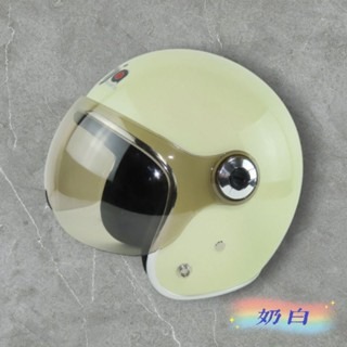 ❣️免運🔥現貨⭐ninja 華泰 w鏡 3/4罩 復古安全帽 含鏡片 長鏡 短鏡 泡泡鏡片-規格圖15