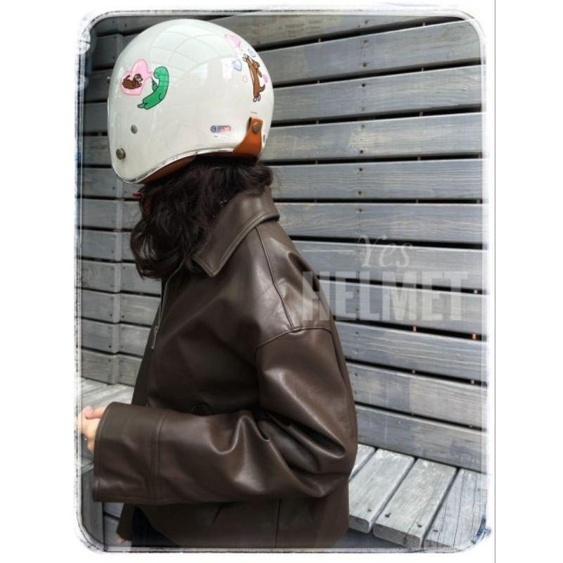 ❣️免運🔥限量現貨⭐JOGUMAN 聯名款 贈送專業泡泡鏡 韓國文創 正版原廠公司  小恐龍 可拆洗 限量版 3/4罩-細節圖13