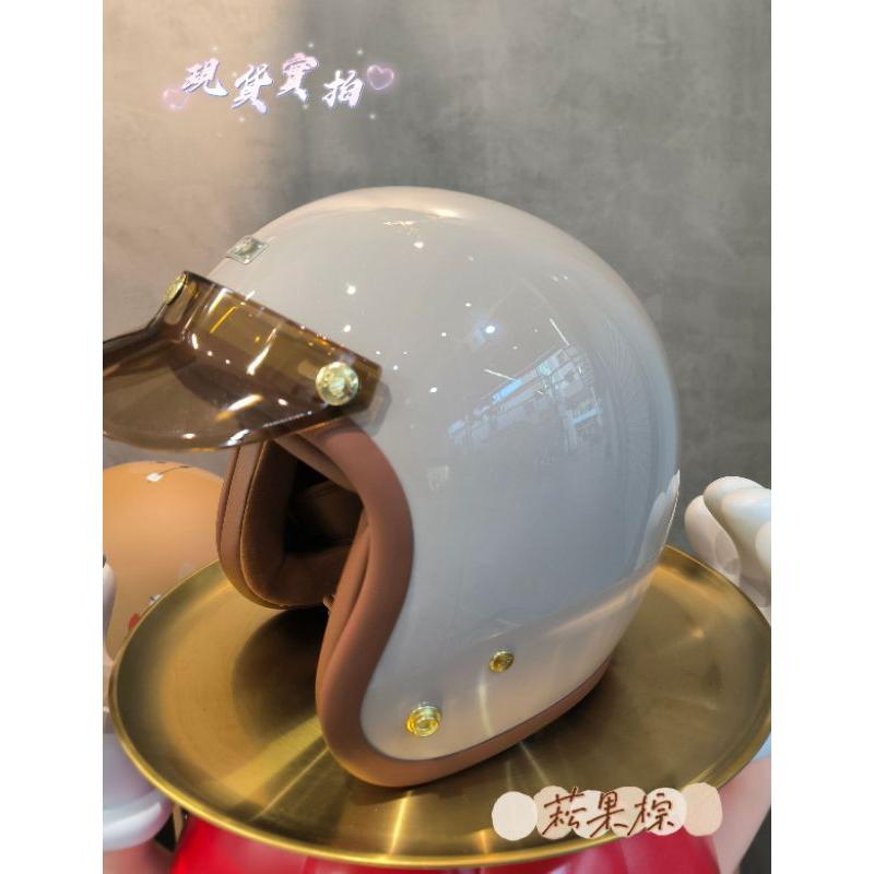 ❣️免運🔥現貨⭐ Ninja 復刻線條 復古安全帽 3/4罩 全可拆洗內襯  贈送 原廠帽簷+鏡片 台灣製-細節圖9