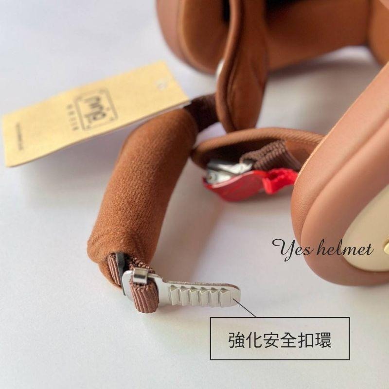 ❣️免運🔥現貨⭐ Ninja 復刻線條 復古安全帽 3/4罩 全可拆洗內襯  贈送 原廠帽簷+鏡片 台灣製-細節圖15