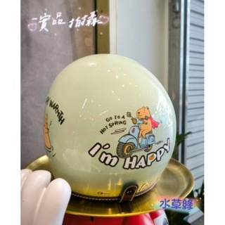 ❣️免運🔥現貨⭐水豚君系列 超可愛正版授權 內墨鏡 內襯整頂可拆洗 贈送專業泡泡鏡鏡+原廠收納袋-規格圖14