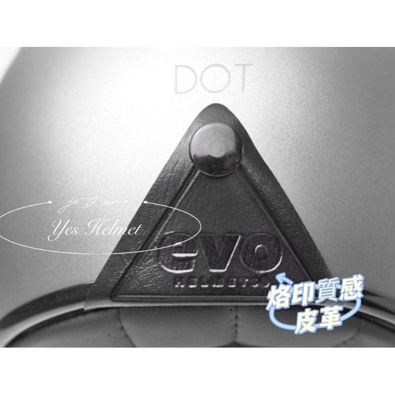 ❣️免運🔥現貨⭐ Evo 3/4安全帽 黑化系列 贈送專業泡泡鏡 電鍍內視鏡 雙鏡片內襯可拆 贈送泡泡鏡片-細節圖12