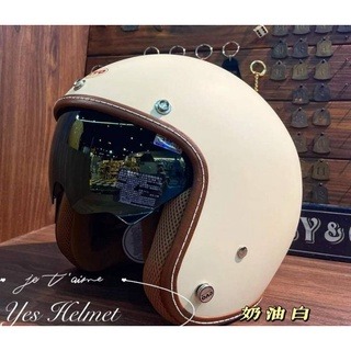 ❣️免運🔥現貨⭐EVO ALISA 艾莉莎系列 贈送泡泡鏡 復古騎士帽 電鍍內視鏡 雙鏡片 全可拆內襯 焦糖配色 雙認證-規格圖12