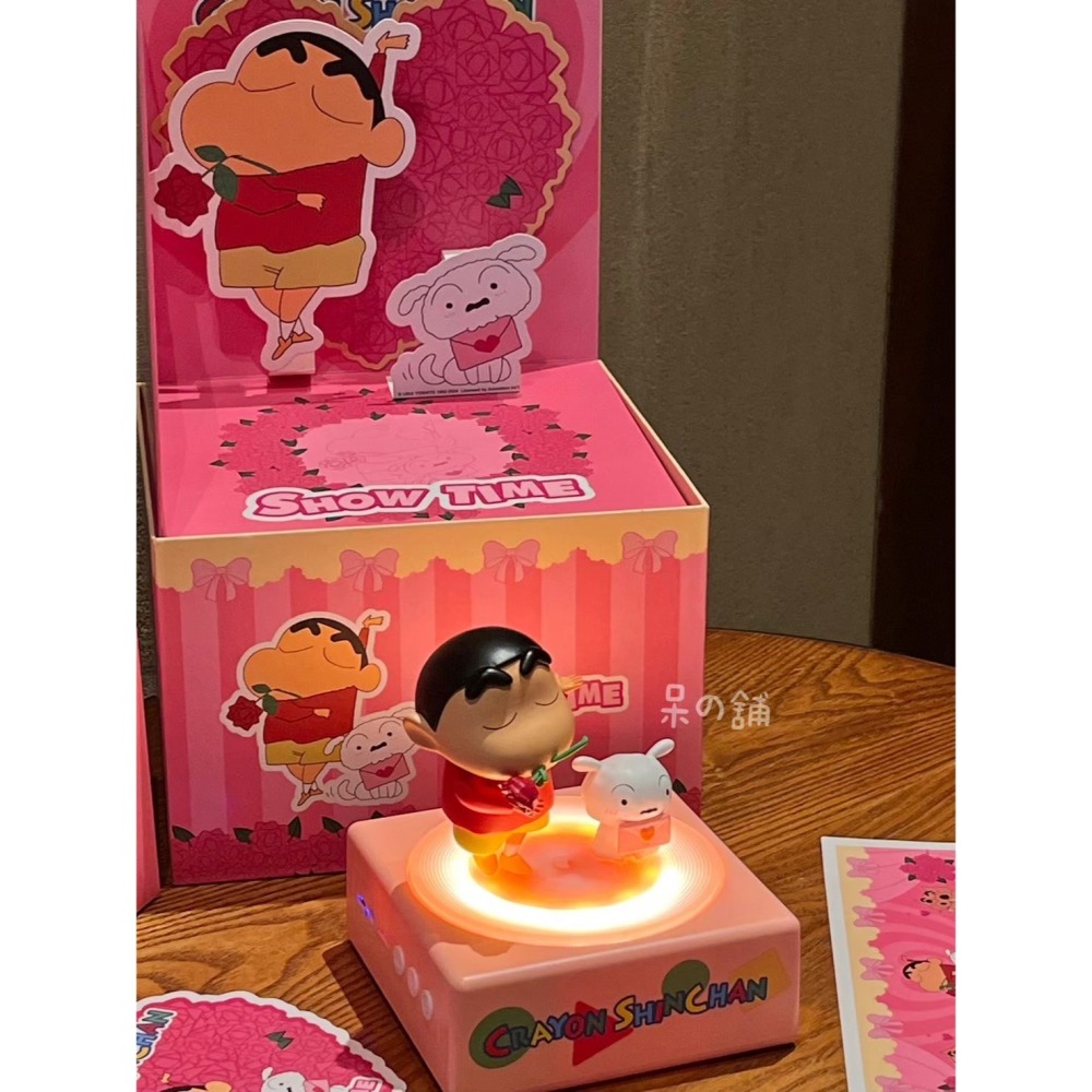 【正版聯名】玫瑰花小新音響禮盒 蠟筆小新 情人節 送禮 女朋友 藍芽 音箱 可愛 周邊-細節圖3