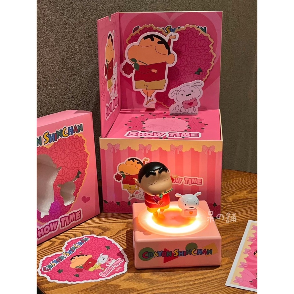 【正版聯名】玫瑰花小新音響禮盒 蠟筆小新 情人節 送禮 女朋友 藍芽 音箱 可愛 周邊-細節圖6