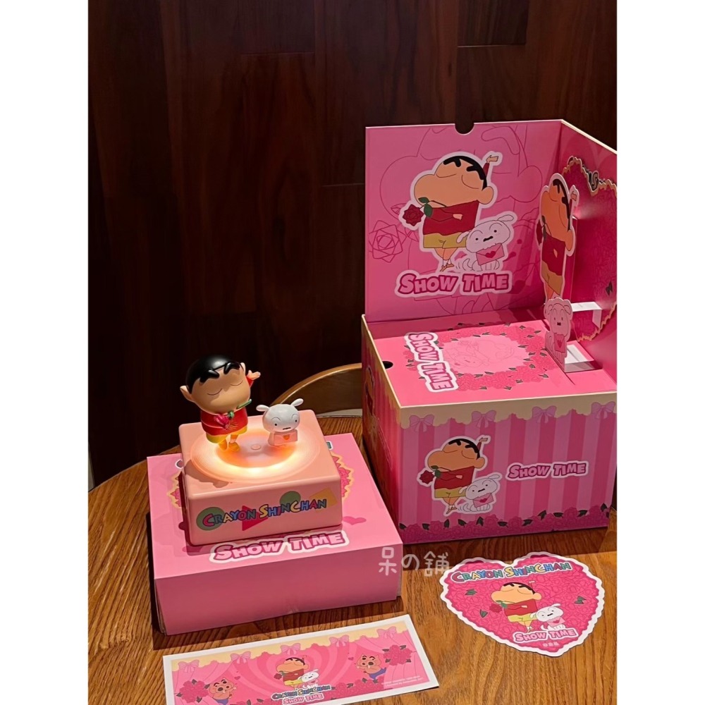 【正版聯名】玫瑰花小新音響禮盒 蠟筆小新 情人節 送禮 女朋友 藍芽 音箱 可愛 周邊-細節圖7