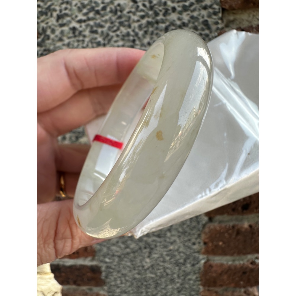 🎀 完美冰種灑金平安美鐲 🎀1780號-細節圖2