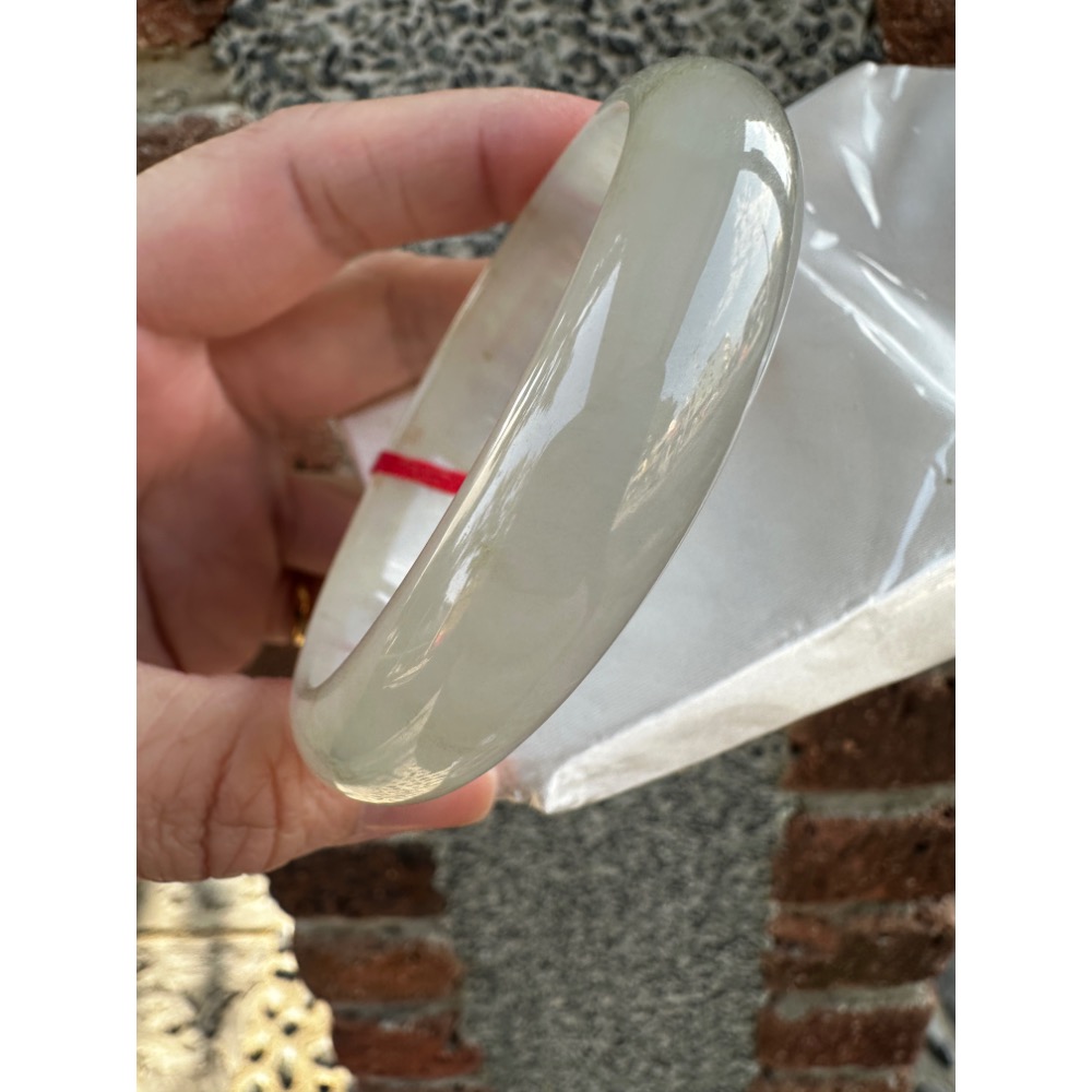 🎀 完美冰種灑金平安美鐲 🎀1780號-細節圖6