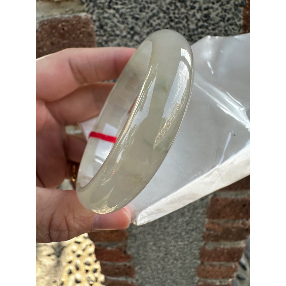 🎀 完美冰種灑金平安美鐲 🎀1780號-細節圖7