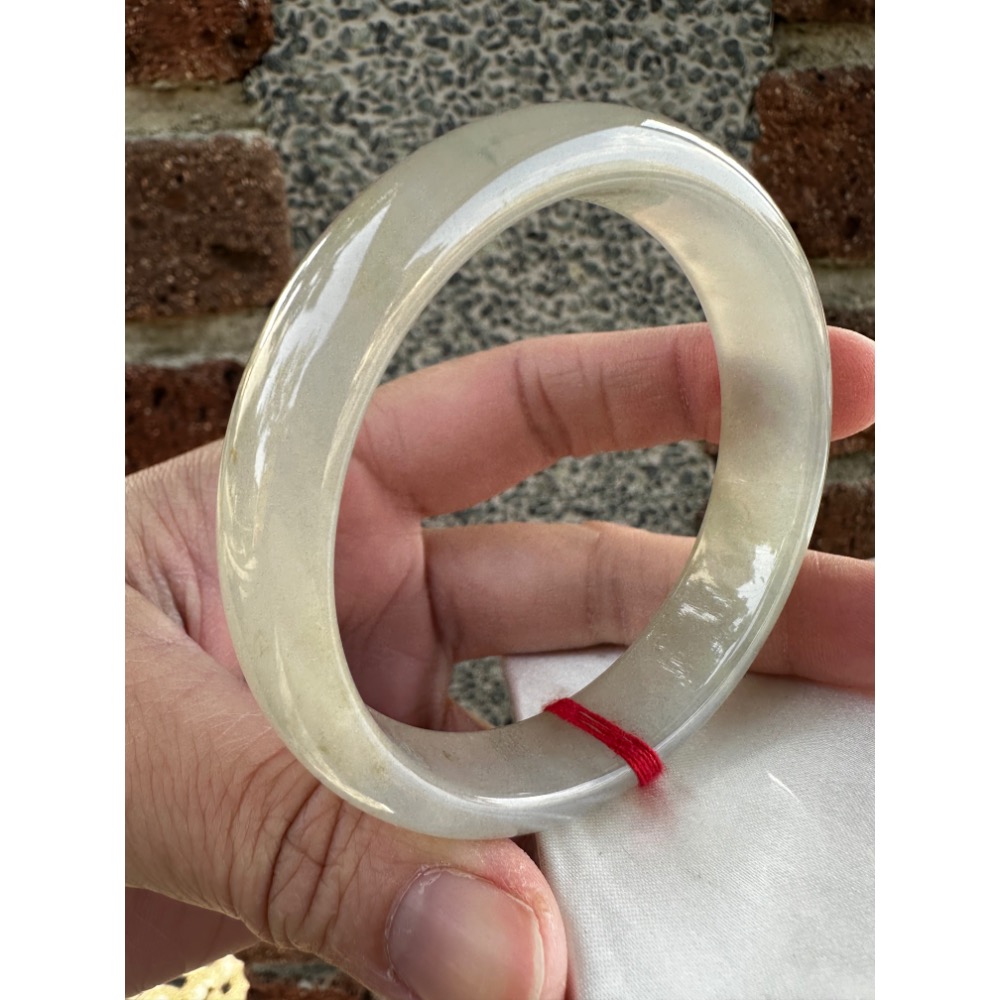 🎀 完美冰種灑金平安美鐲 🎀1780號-細節圖8