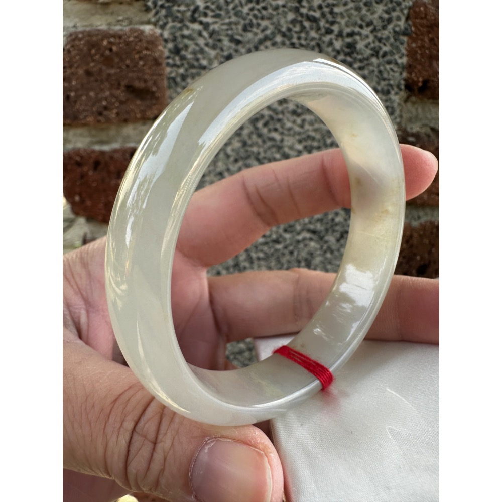 🎀 完美冰種灑金平安美鐲 🎀1780號-細節圖10