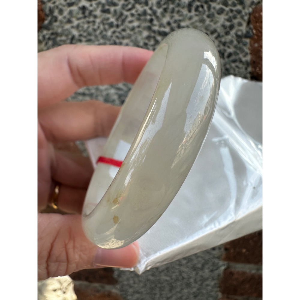 🎀 完美冰種灑金平安美鐲 🎀1780號-細節圖11