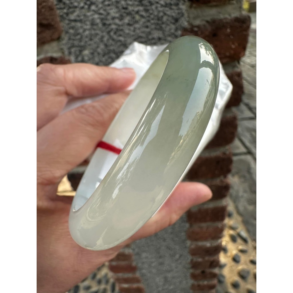 🎀 完美冰種平安鐲美鐲 🎀#1805號-細節圖4