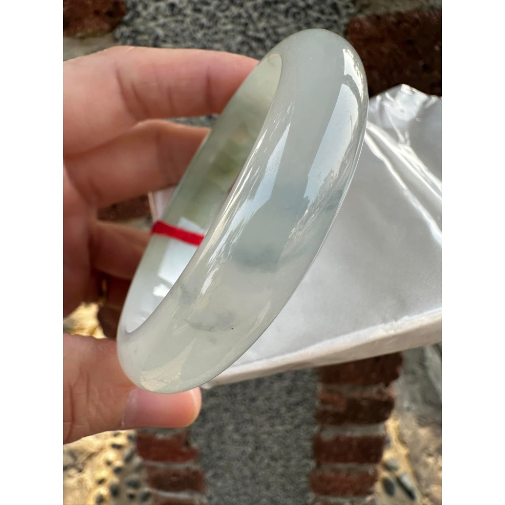 🎀 完美冰種平安鐲美鐲 🎀#1805號-細節圖7