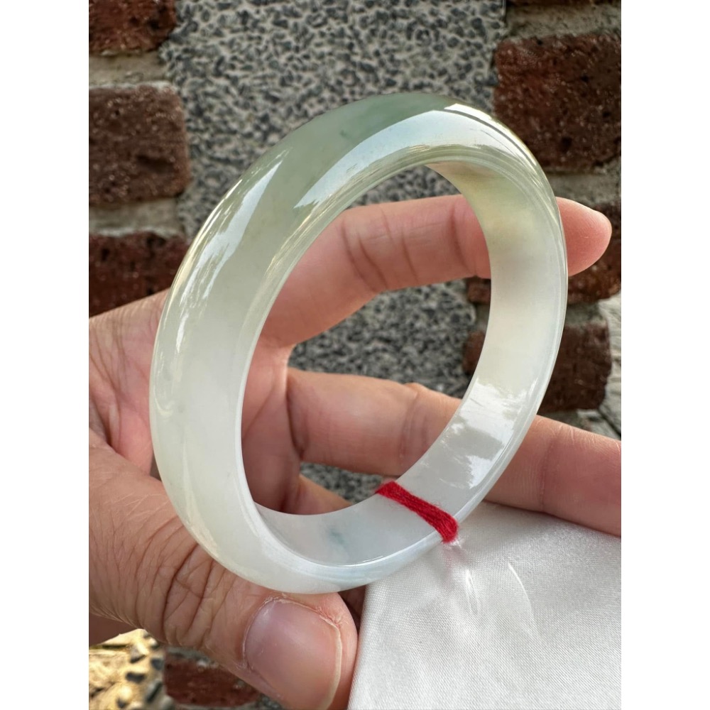 🎀 完美冰種平安鐲美鐲 🎀#1805號-細節圖8