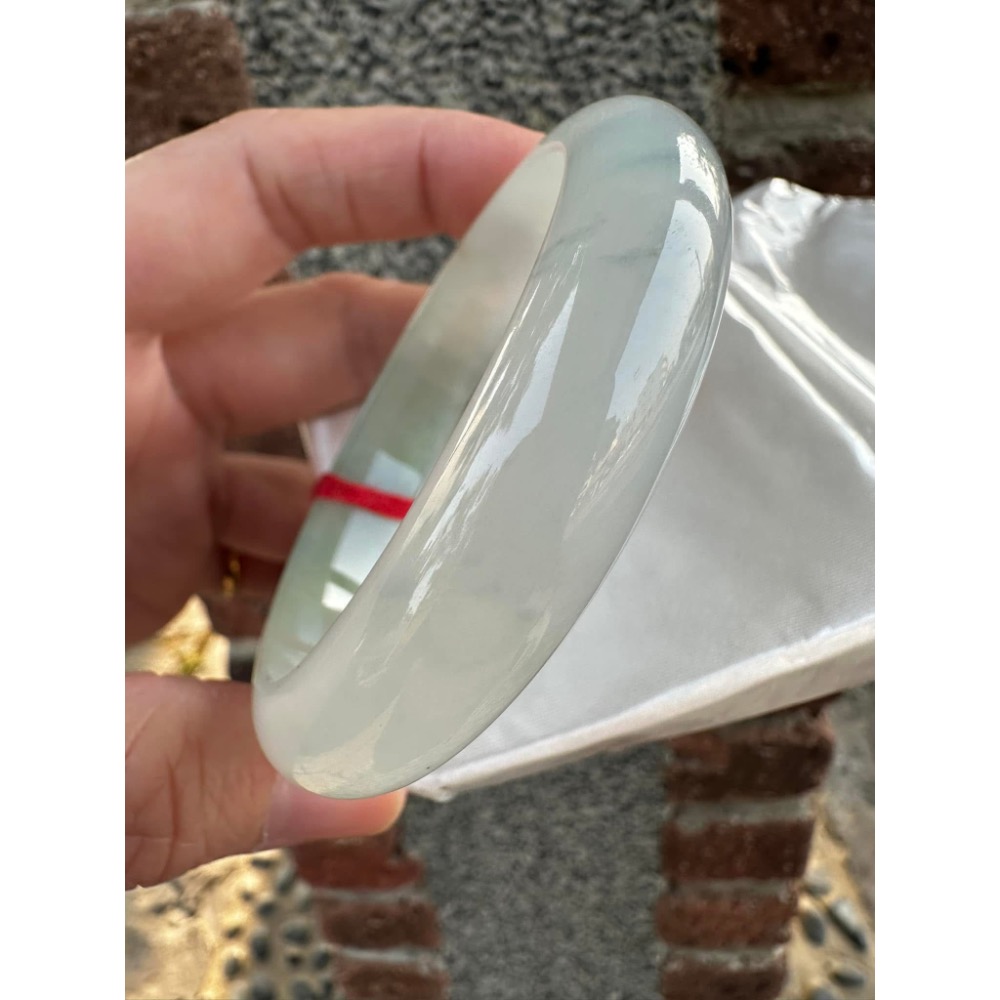 🎀 完美冰種平安鐲美鐲 🎀#1805號-細節圖9