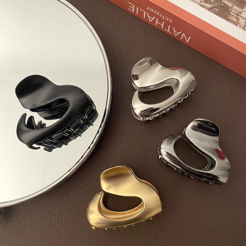 抓夾  抓夾 公主夾 髮夾 鯊魚夾 簡約金屬風 鯊魚夾 ＊花漾美人＊嚴選-細節圖3