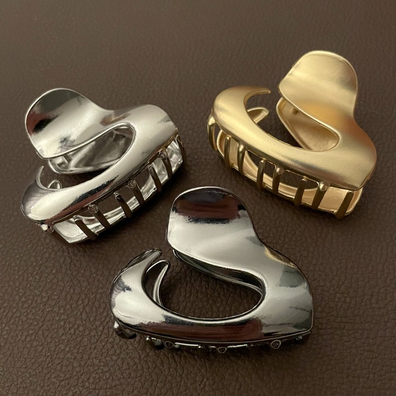 抓夾  抓夾 公主夾 髮夾 鯊魚夾 簡約金屬風 鯊魚夾 ＊花漾美人＊嚴選-細節圖4