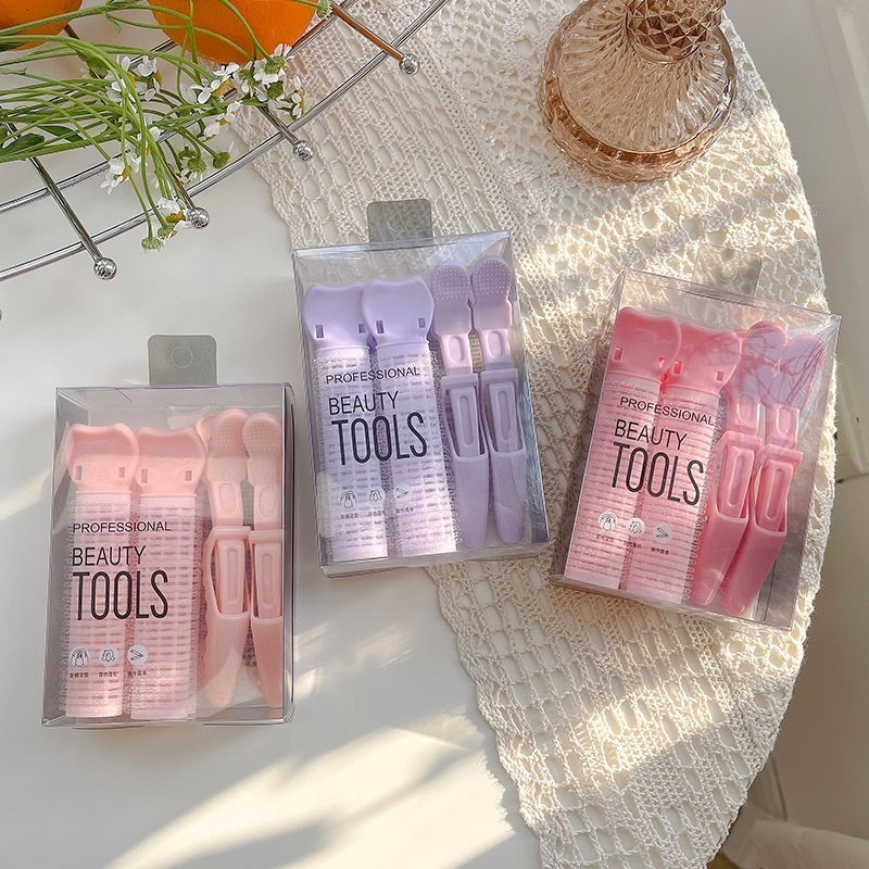 【四件一組】瀏海蓬鬆夾 髮根蓬鬆夾 髮夾 髮捲 髮根夾 髮捲夾 蓬鬆夾 蓬髮神器 捲髮 瀏海捲 空氣瀏海＊花漾美人＊嚴選-細節圖3