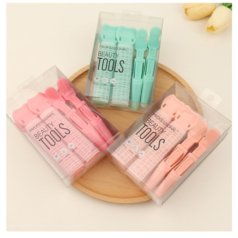 【四件一組】瀏海蓬鬆夾 髮根蓬鬆夾 髮夾 髮捲 髮根夾 髮捲夾 蓬鬆夾 蓬髮神器 捲髮 瀏海捲 空氣瀏海＊花漾美人＊嚴選-細節圖7