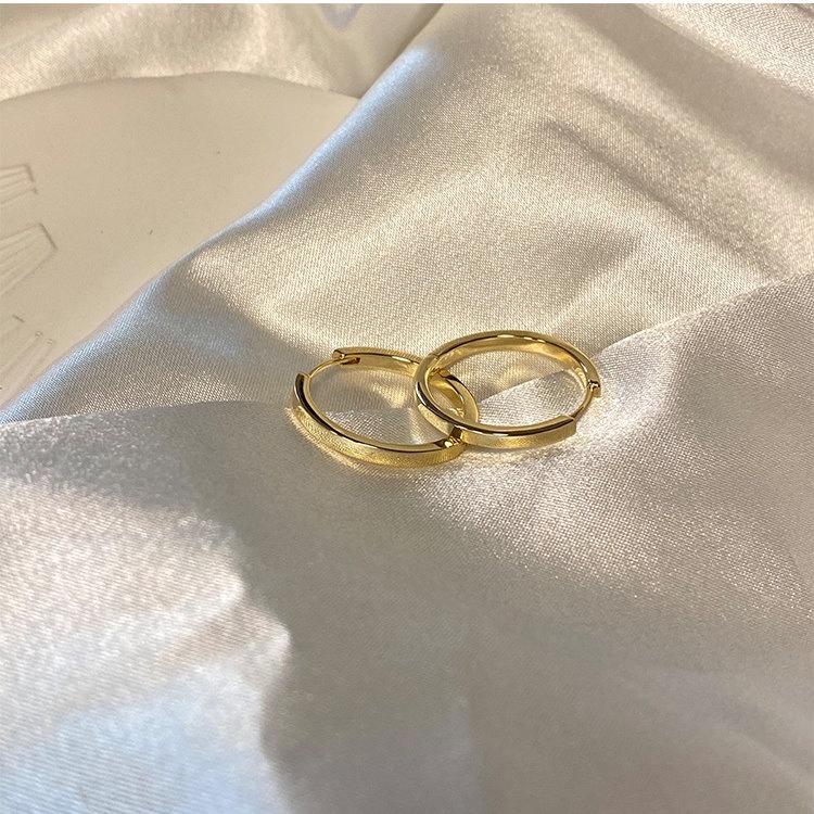 耳環 耳扣 耳圈 易扣耳環 易扣式耳環 圈圈耳環 圓圈耳環 法式圈圈 ＊花漾美人＊嚴選-細節圖3