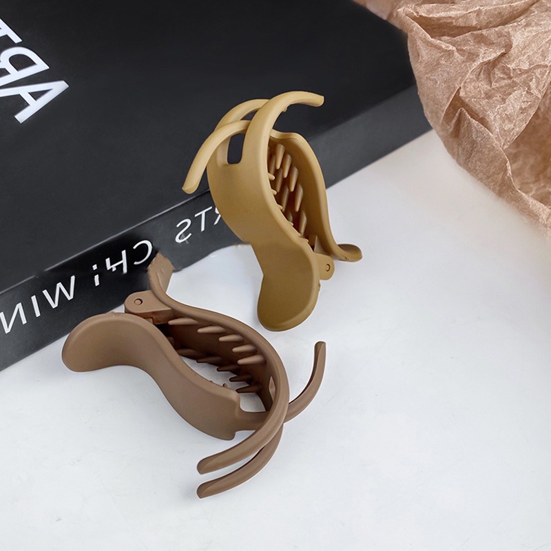 抓夾 磨砂抓夾 丸子頭 包包頭  ＊花漾美人＊嚴選-細節圖4