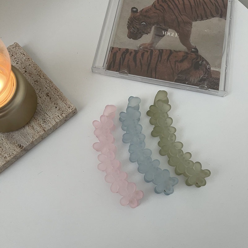 香蕉夾 簡約氣質 閃耀水鑽 香蕉夾/豎夾/髮夾/馬尾夾 ＊花漾美人＊嚴選-細節圖2