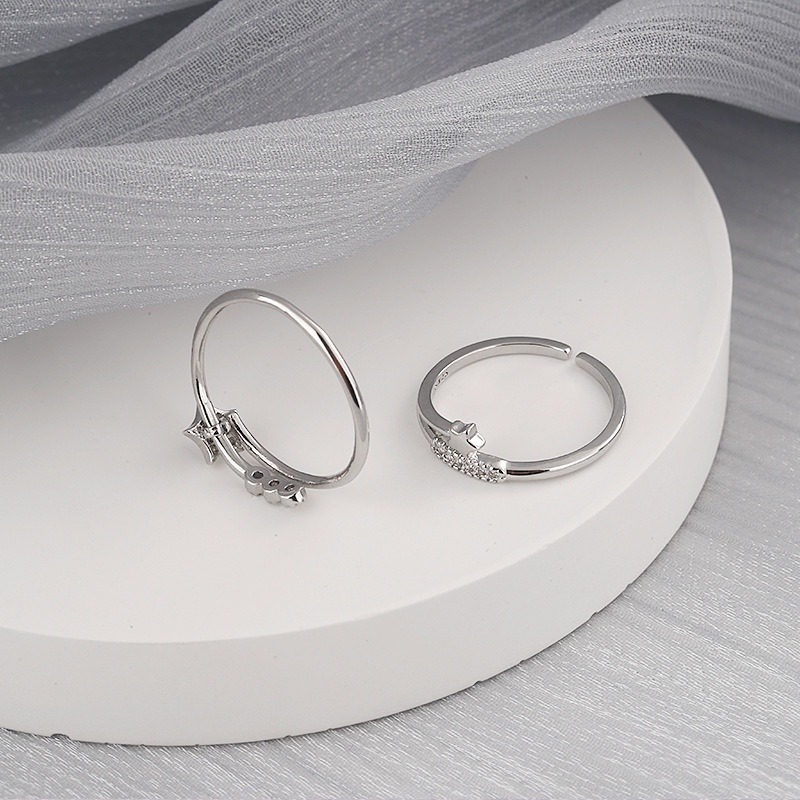 戒指 流星之誓 可調式戒指 食指戒 閨蜜戒指 ＊花漾美人＊嚴選-細節圖8