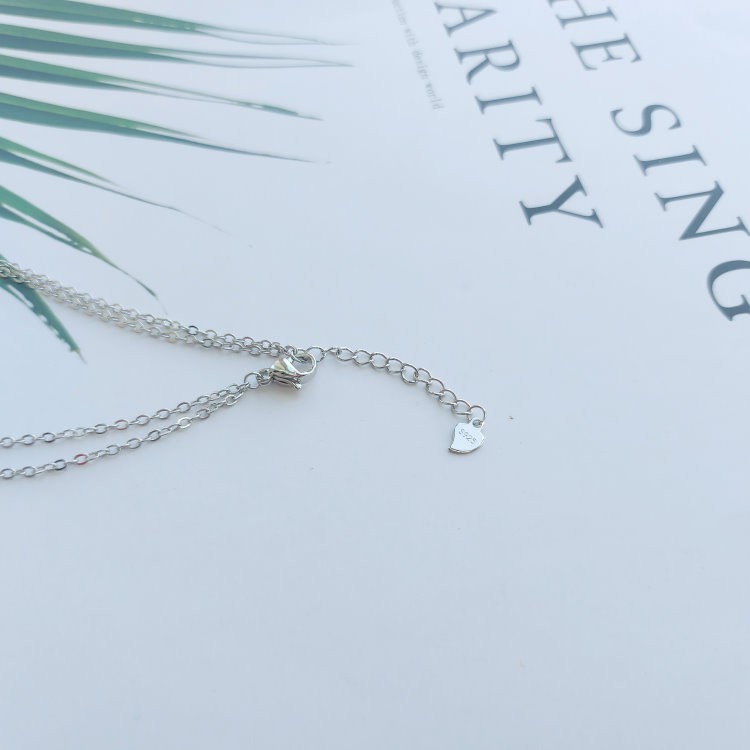 項鍊 雙層項鍊 花飛蝶舞 鎖骨鍊/短項鍊 ＊花漾美人＊嚴選-細節圖8