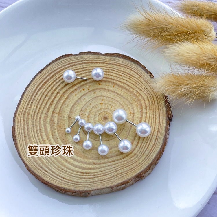 轉珠耳環 鎖珠耳環 醫療鋼耳環 鈦鋼耳環 珍珠耳環 鈦鋼耳環 ＊花漾美人＊嚴選-細節圖2