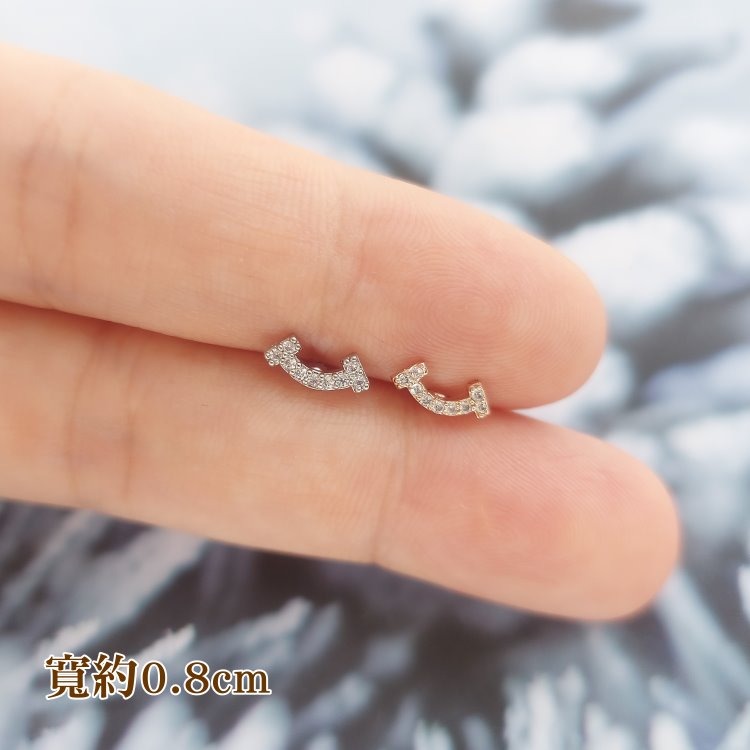 轉珠耳環 鎖珠耳環 螺旋耳針 鎖式耳環 實拍 醫療鋼耳針 白花藤 愛心 多款可選 316L＊花漾美人＊嚴選-規格圖8