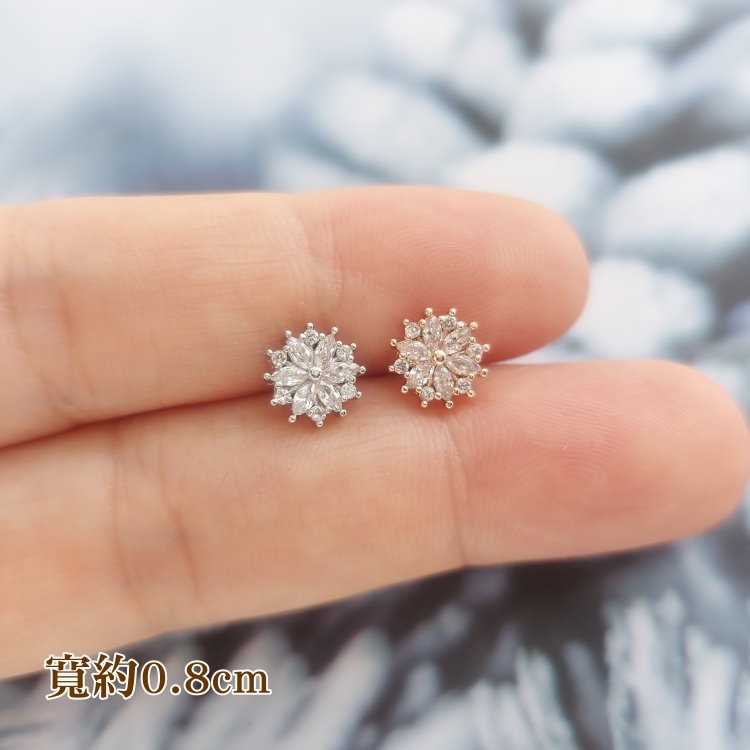 轉珠耳環 鎖珠耳環 螺旋耳針 鎖式耳環 實拍 醫療鋼耳針 白花藤 愛心 多款可選 316L＊花漾美人＊嚴選-規格圖8