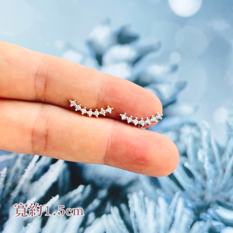 轉珠耳環 鎖珠耳環 螺旋耳針 鎖式耳環 實拍 醫療鋼耳針 白花藤 愛心 多款可選 316L＊花漾美人＊嚴選-規格圖8