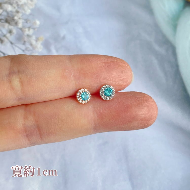 轉珠耳環 鎖珠耳環 螺旋耳針 鎖式耳環 醫療鋼耳環 貓咪 方鑽 魚骨 枝葉 花朵＊花漾美人＊嚴選-規格圖11