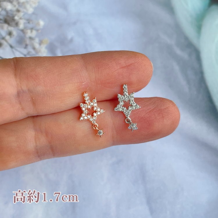 轉珠耳環 鎖珠耳環 螺旋耳針 鎖式耳環 醫療鋼耳環 貓咪 方鑽 魚骨 枝葉 花朵＊花漾美人＊嚴選-規格圖11