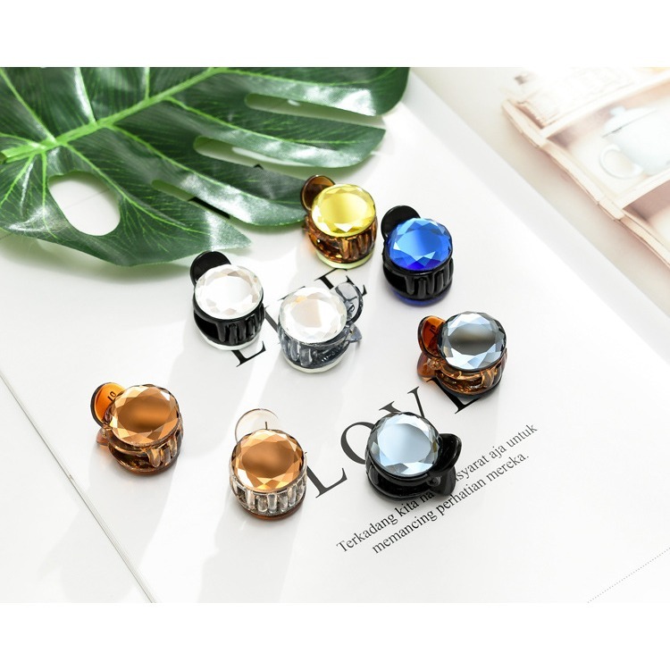 抓夾 水晶小抓夾 公主夾/髮夾/頂夾 ＊花漾美人＊嚴選-細節圖5