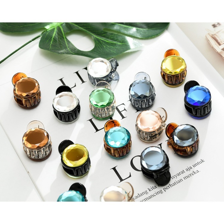 抓夾 水晶小抓夾 公主夾/髮夾/頂夾 ＊花漾美人＊嚴選-細節圖6