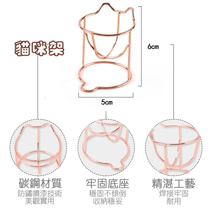 美妝蛋收納架 粉撲收納 美妝工具小物 美妝蛋架  ＊花漾美人＊嚴選-細節圖5