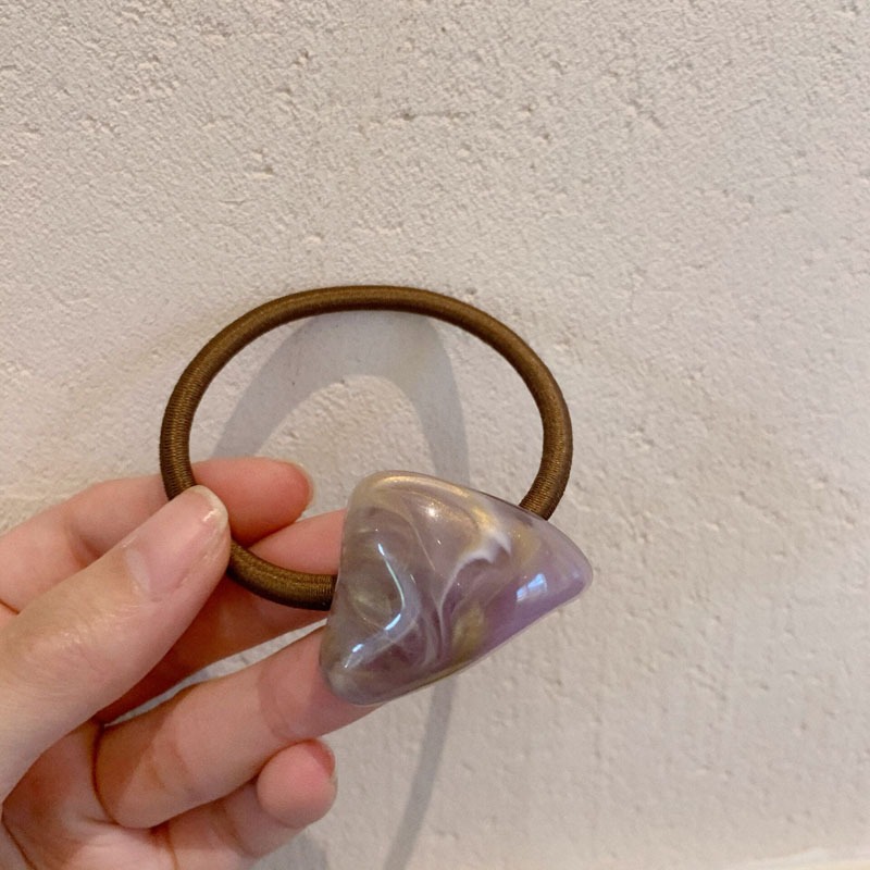 髮束 三角形髮束 暈染感 髮圈 綁頭髮 花漾美人＊嚴選-規格圖6