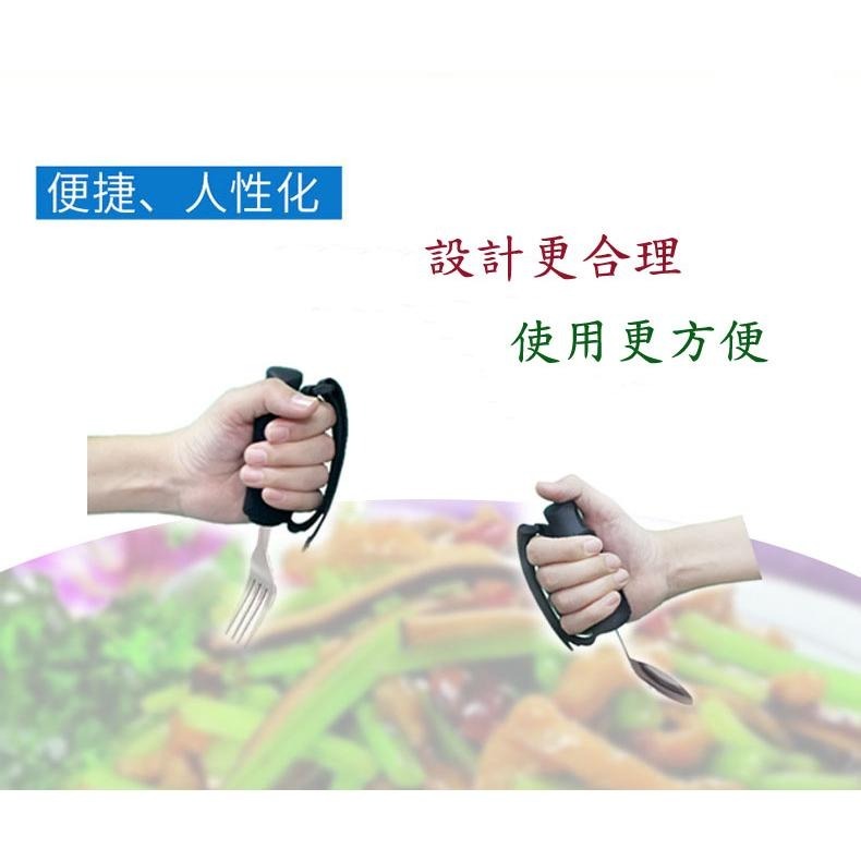 易抓握餐具 /特殊需求輔助餐具 / 老年人適應性飲食用具/帕金森/關節炎和手部震顫湯匙，勺子-細節圖8