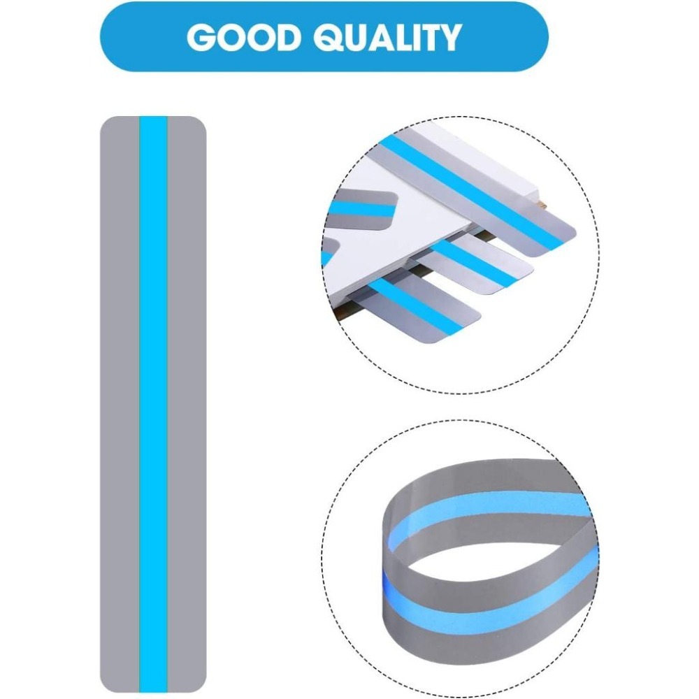 6入藍色閱讀指南條/疊加高亮書籤/閱讀條幫助閱讀障礙/適用注意力缺陷及閱讀障礙/兒童和教師用品-細節圖3