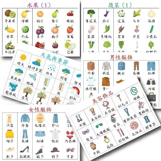 全套圖卡溝通板｜43頁環裝｜用於家庭、學校及醫院分類 | 圖卡教材 | 益智/認知/語言  | 啟蒙, 溝通, 理解-細節圖5